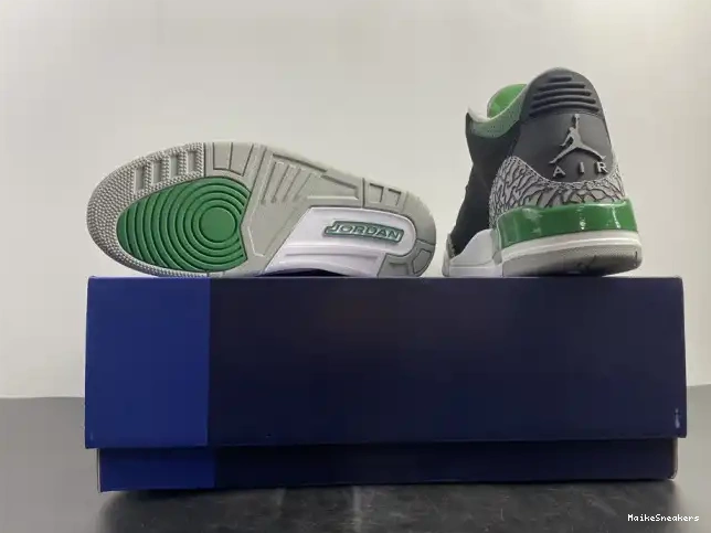 MaikeSneakers 3 CT8532-030 Air Jordan Green Pine 0523